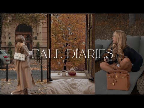 Fall Diaries 🍂  Hello Autumn! Staying in a Castle, Closet Declutter & Some Luxury Shopping! 🤎