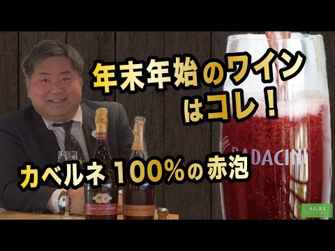 【ガチ商談】年末年始のワインはコレ！カベルネ100％のスパークリング