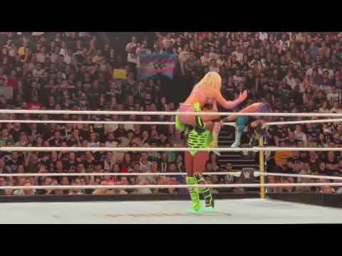 Bayley vs Tiffany Stratton vs Naomi - WWE Backlash highlights😍