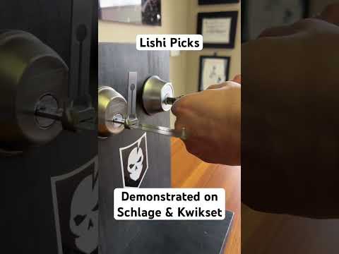 The Lishi 2-in-1 Picks are easy to use and work quickly, as you can see from this demo.