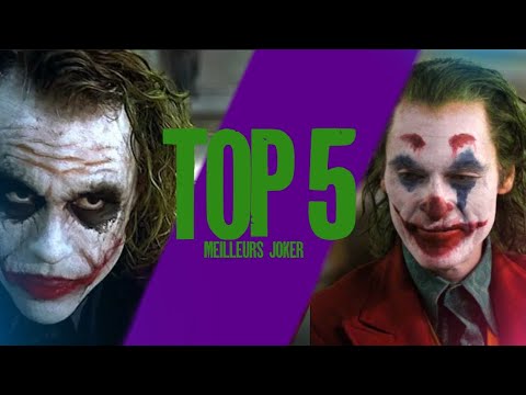 TOP 5 des meilleurs joker au cinéma