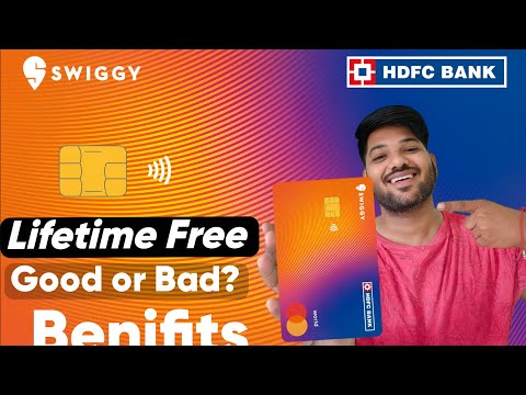 HDFC Bank Swiggy Credit Card Review 2024| HDFC Swiggy Credit Card Lifetime time free | best credit