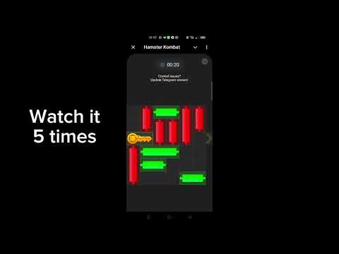 Hamster Mini-game (Watch it up to 5 times to get it right)