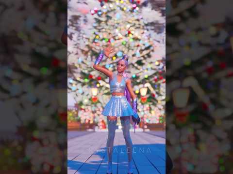 Merry Christmas y felices fiestas!🎄🩵#arianagrande #Fortnite #Crystaleena #lastchristmas #spiderman