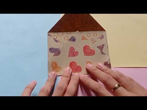 How to fold Envelope - Origami Easy