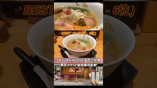 ミシュラン東京2024ラーメンBEST5 #ラーメンランキング #ミシュラン#東京