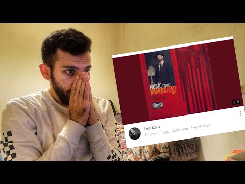 He's OUT of this world! |Eminem - GODZILLA (REACTION VID)