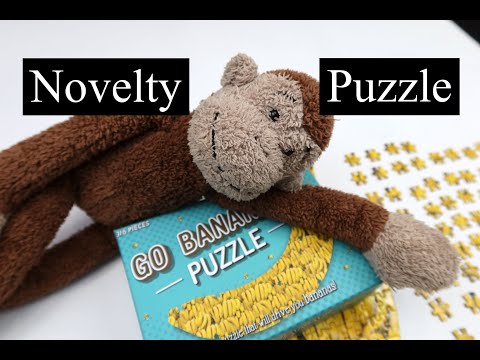 My First Novelty Jigsaw Puzzle - Go Bananas from Gift Republic