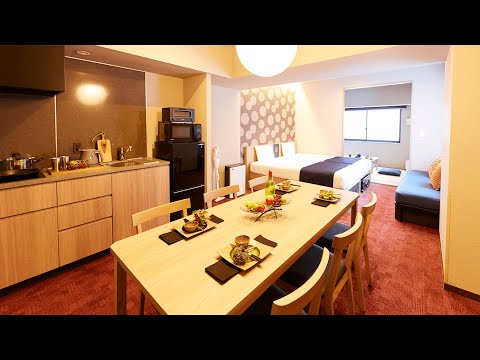 Staying at Japan's Amazing Apartment Hotel for Travel to Tokyo🍁 | GATE STAY PREMIUM Nihonbashi