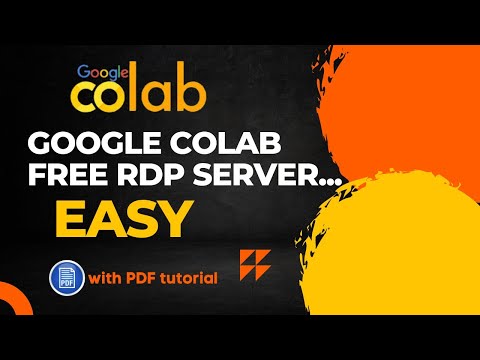 How to create Free Google colab RDP server ? | Full video | #rdpserver