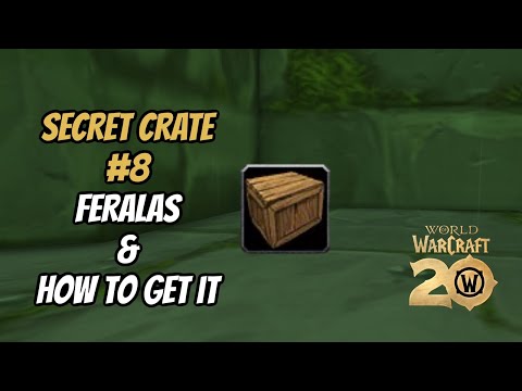 HOW TO FIND SECRET CRATE #8 MILDEWED RANSOM NOTE FOR THE 20TH ANNIVERSARY IN WOW