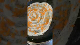 Carrot Dosa🥕🥟😋 #Ytshorts ##Carrotdosa