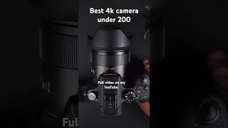 Best 4k camera under 200. #panasonic #lumix #4k #camera #bestbuy #panasoniclumix #sonycamera