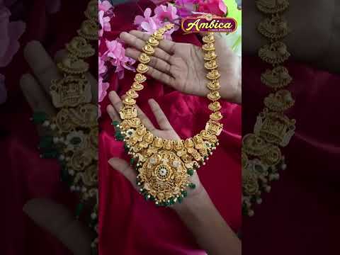 🛍️Watsapp Now☎️6301661174 #nakshijewllery #templejewellery #1gramgold #ambicafashionjewellery