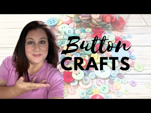 10 Insanely EASY DIY Crafts Using BUTTONS | Button DIY Crafts | DIY Button Art