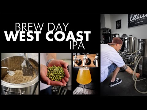 West Coast IPA brew day on Ss brewtech electric brewhouse