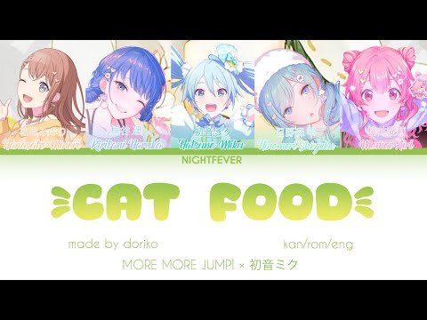 [REUPLOAD/GAME VER] Cat Food / キャットフード| MORE MORE JUMP! × 初音ミク | kan/rom/eng