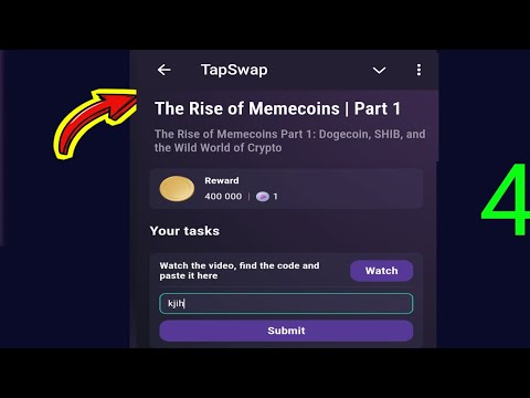 The Rise of Memecoins | Part 1 | Tapswap Code | The Rise of Memecoins Part 1: Dogecoin, SHIB