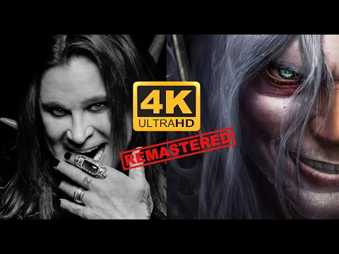 Ozzy Osbourne World of Warcraft Commercial TV 4k (Remastered with Neural Network AI)