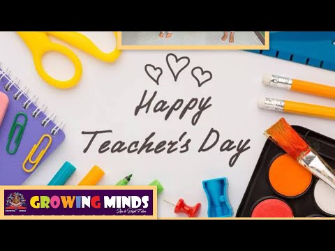 #growingminds #happyteachersday #school #celebration #teacher