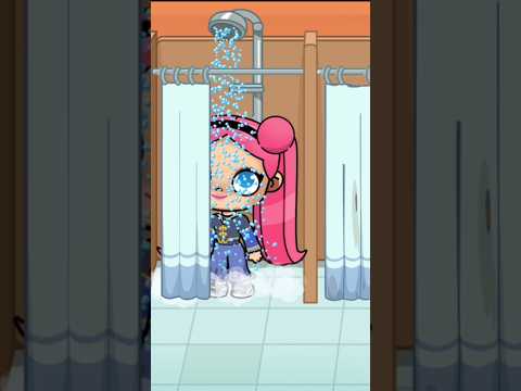 Аva Сhan takes a shower  #avatarworld #shortvideo #avatarshorts #avatarstudios