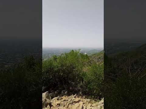 stunning view of Islamabad from Margalla Hills😍