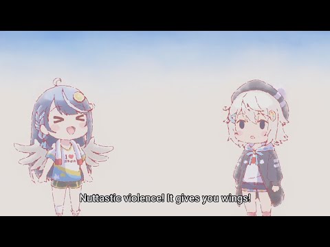 Nuttastic violence! It gives you wings! - VTuber Legend anime Red Bull Reference