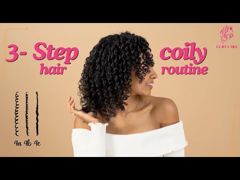 COILY HAIR: How to wash & style with Curl Care products