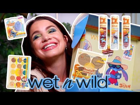 WET N WILD X STITCH COLLECTION REVIEW + SWATCHES