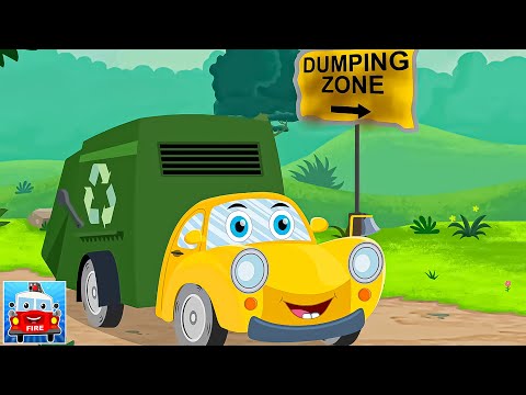 The Garbage Truck Song & Street Vehicle for Kids