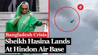 Bangladesh Crisis: Sheikh Hasina Arrives in India At Hindon Air Force Base