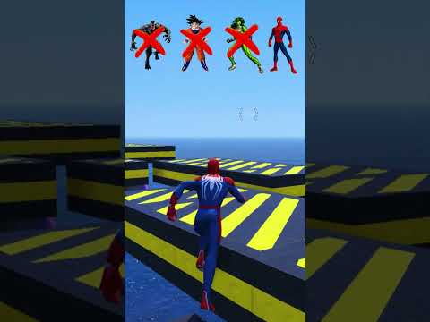 The Incredibles Challenge Ep271 #spiderman #ironman #batman #gta5