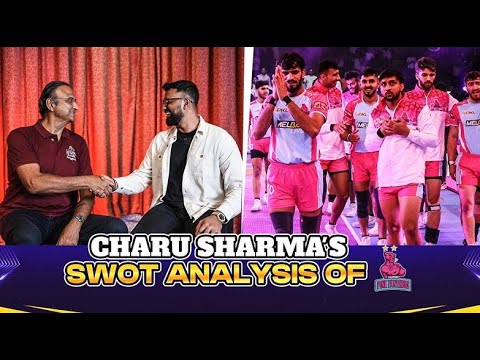 Charu Sharma's SWOT analysis of Jaipur Pink Panthers | Pro Kabaddi League