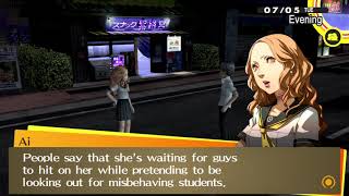 "I'm innocent!" - Persona 4 Golden Ai Ebihara Evening Conversation