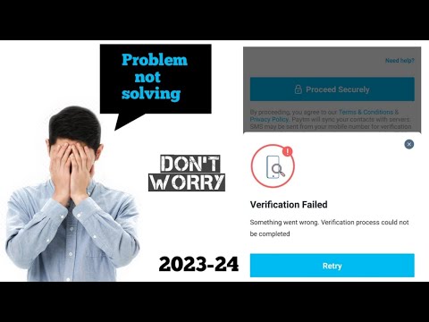 Paytm verification failed problem How to solve this problem| 3 Method with tricks| 2023-24