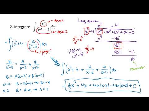 Partial Fractions #1 (OpenStax Calculus, Vol. 2, Section 3.4)