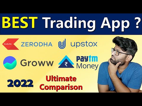 Best Demat Account In India | Zerodha vs Upstox vs Groww vs Paytm Money | Best Trading App 2022