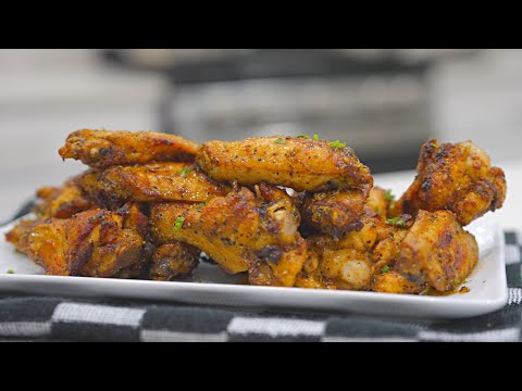 AIR FRYER Lemon Pepper Chicken Wings