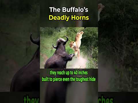 The Buffalo’s Deadly Horns