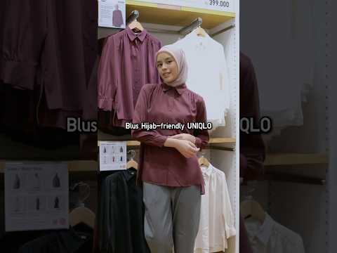 Blus Hijab-friendly UNIQLO