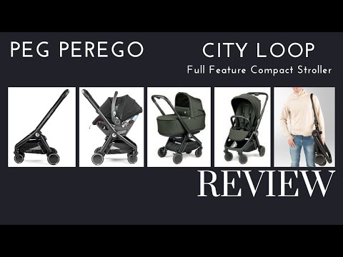 Peg Perego CITY LOOP Lightweight Stroller | Top Features & Review! | DestinationBabyKids.com