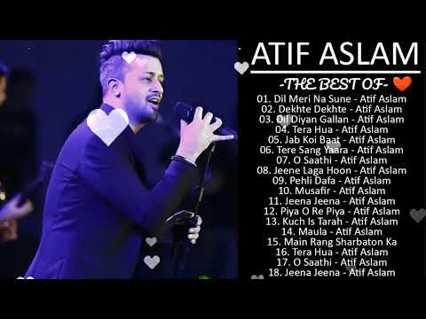 The Best of ATIF ASLAM Hindi Songs Collection #atif Unplugged Hits and Heartfelt Melodies