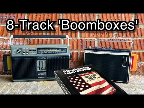 8-Track ‘Boombox’ repairs - Old & Older