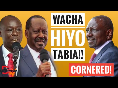 HOW RAILA & RIGATHI FORCED RUTO TO ADMIT ABOUT ABDUCTIONS!!