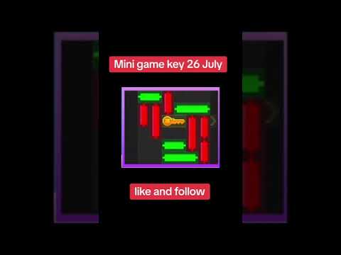 mini game 26july  key