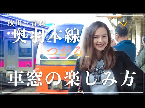 ちょっぴり悲しい過去を持つローカル特急 E751系「つがる」に乗車！　〜外国人と北東北鉄道旅②〜　秋田→青森　つがる3号