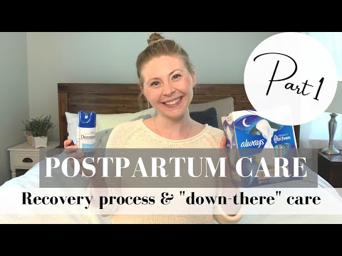 First Time Mom Postpartum Recovery Process & "Down-There" Essentials | STEPHANIE HAJAL