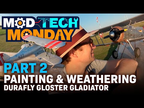 Mod Tech Monday - Gloster Gladiator Painting and Weathering Part 2