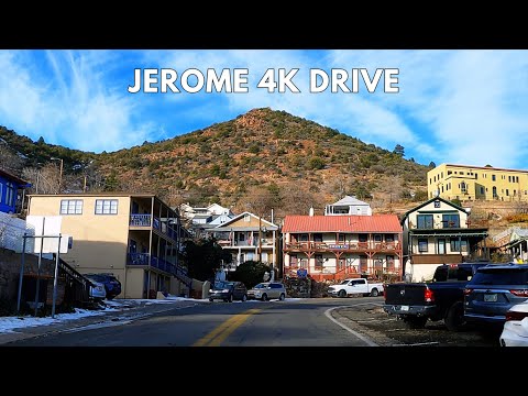 Jerome Arizona 4K Drive | Arizona State Route 89A Driving Tour