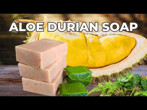 Aloe vera Soap with Fresh Durian